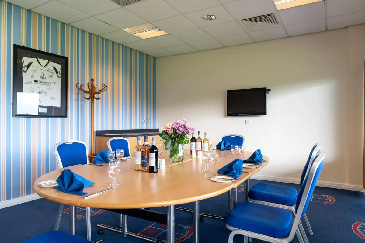 The Powell meeting room at The West Stand, SEAH Stadium, Telford